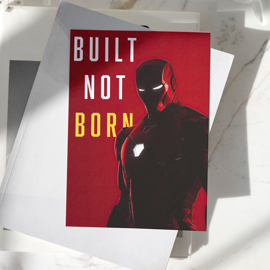 Iron Man Poster High Quality - A4 Size - 250GSM - No Self Adhesive