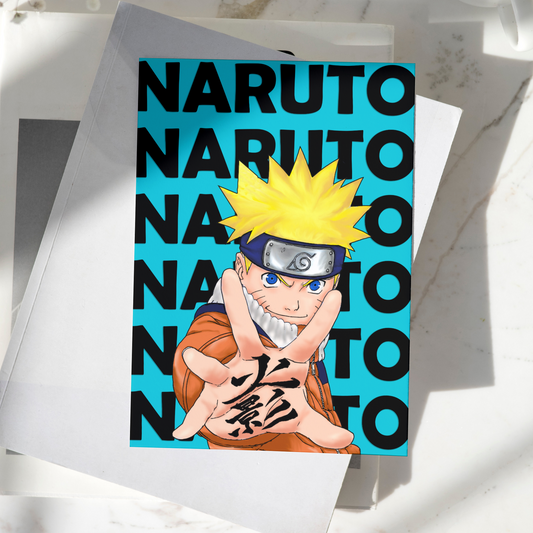 Naruto Poster High Quality - A4 Size - 250GSM - No Self Adhesive