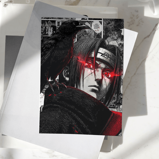 Itachi Crow | Anime Poster | A4