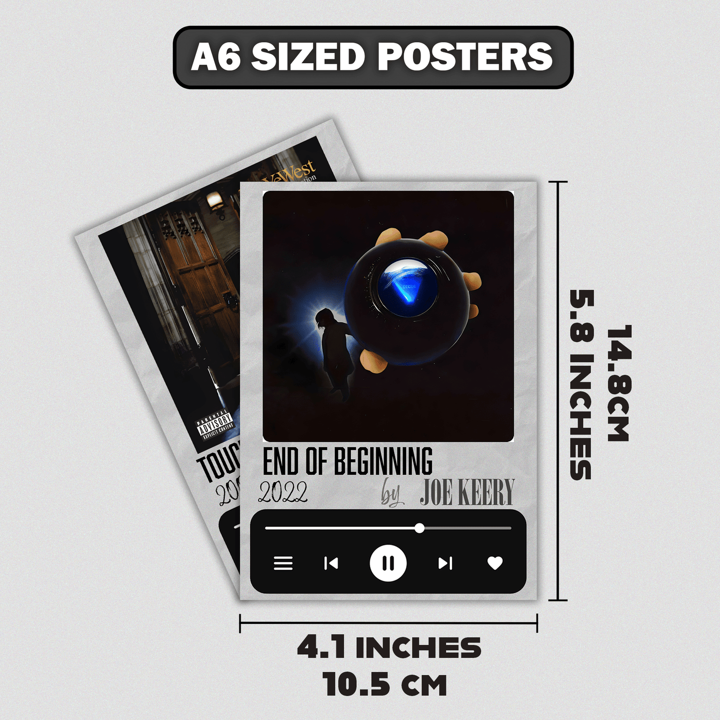 Mini Album Poster Collection | Set of 15 | A6