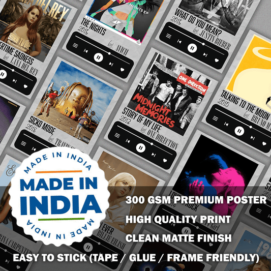 Mini Album Poster Collection | Set of 15 | A6
