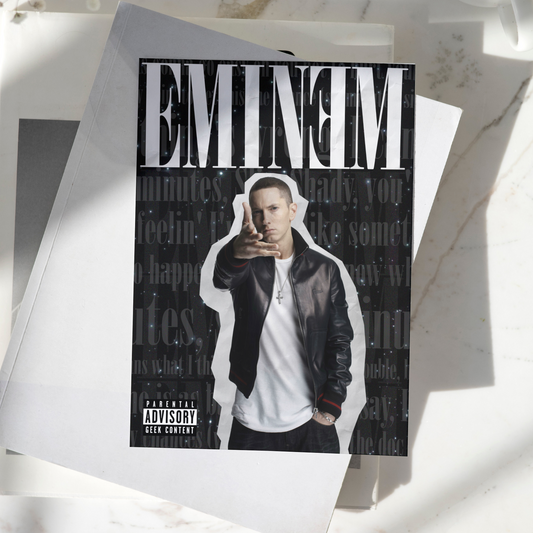 Eminem Poster High Quality - A4 Size - 300GSM - No Self Adhesive