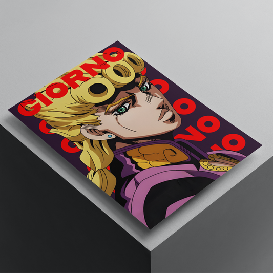 Giorno Giovanna | Anime Poster