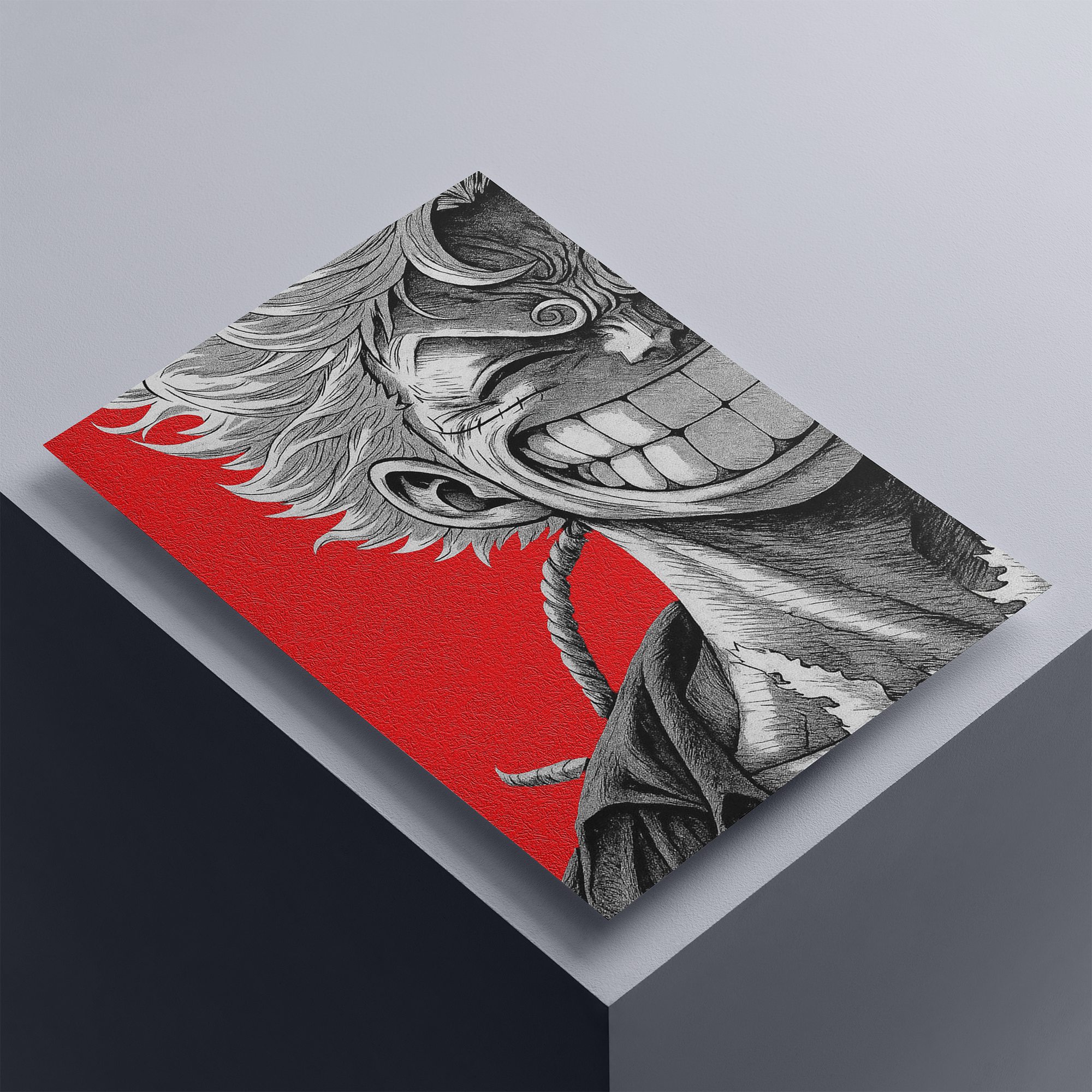 Luffy One Piece Poster High Quality - A4 Size - 250GSM - No Self Adhesive