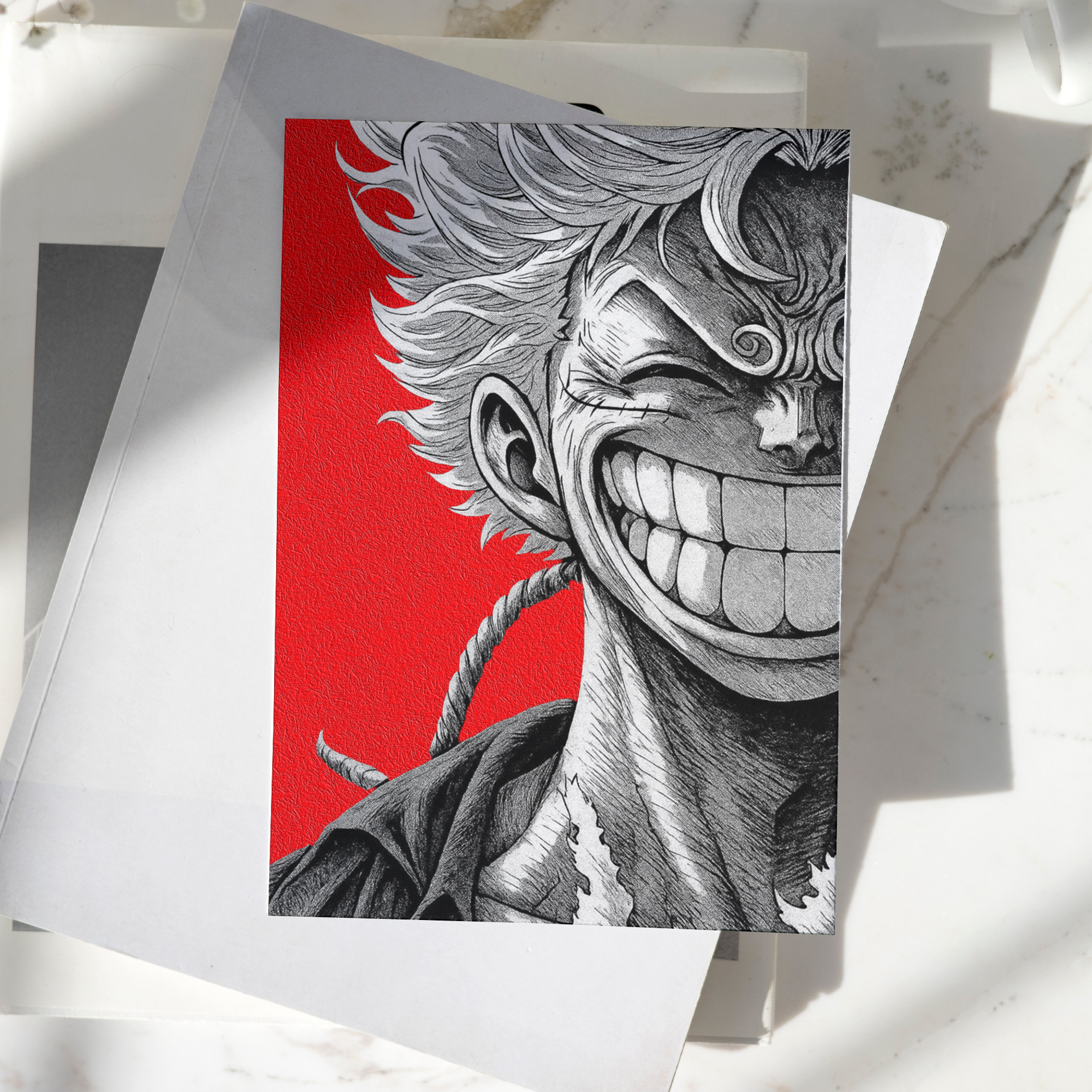 Luffy One Piece Poster High Quality - A4 Size - 250GSM - No Self Adhesive