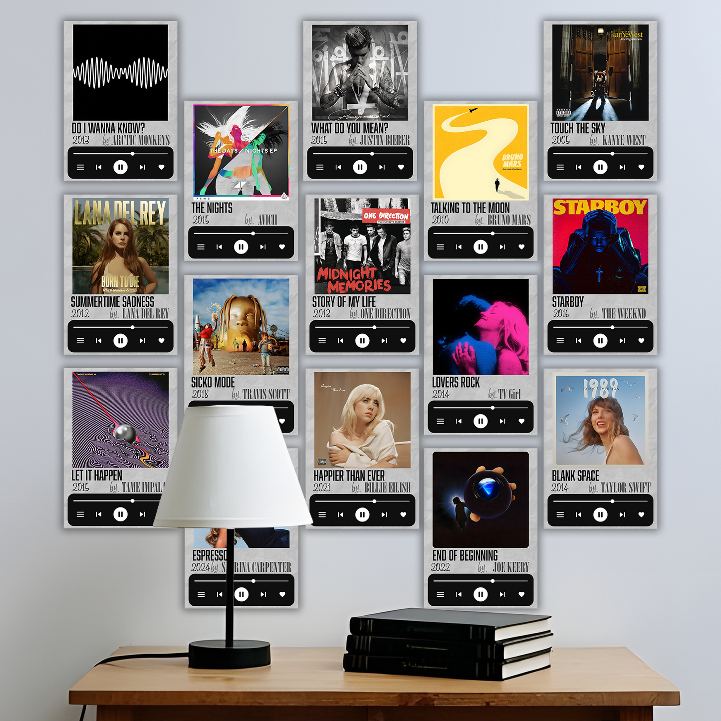 Mini Album Poster Collection | Set of 15