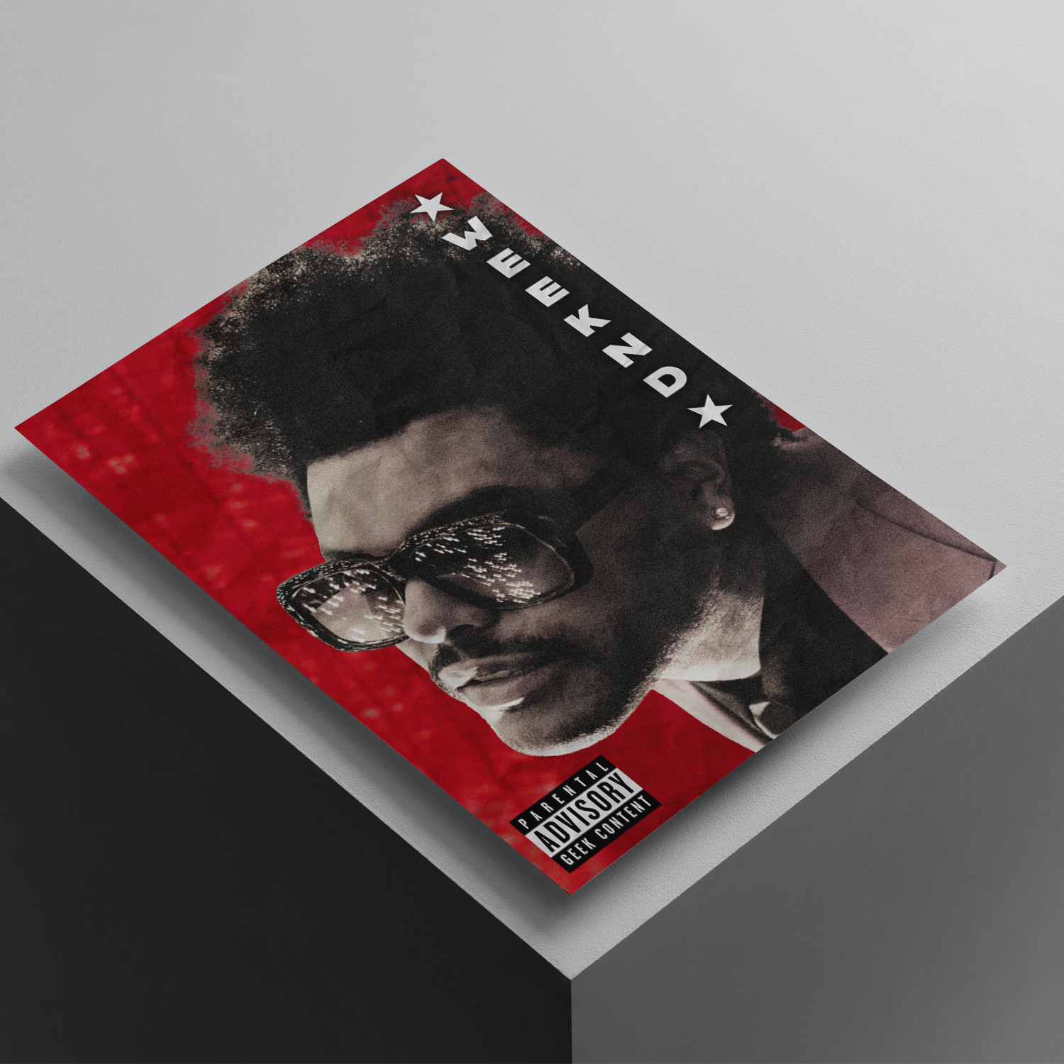 The Weeknd Poster High Quality - A4 Size - 300GSM - No Self Adhesive