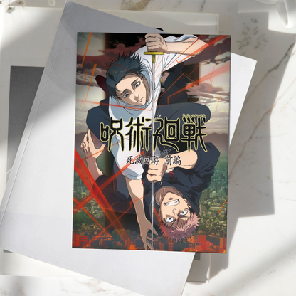 Yuji vs Yuta | Anime Poster