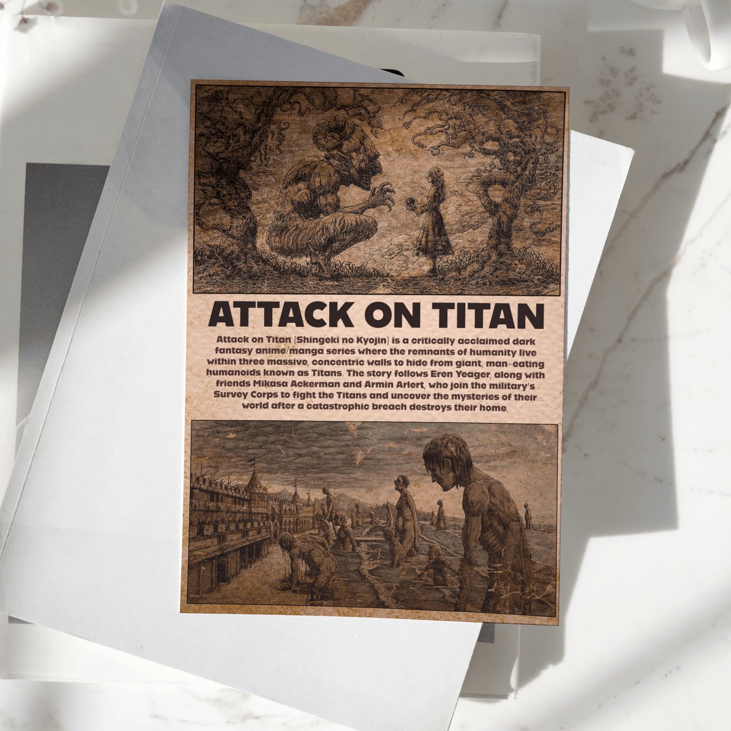 Attack on Titan | Anime Poster | A4