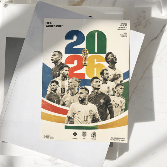 FIFA World Cup 2026 | Football Poster | A4