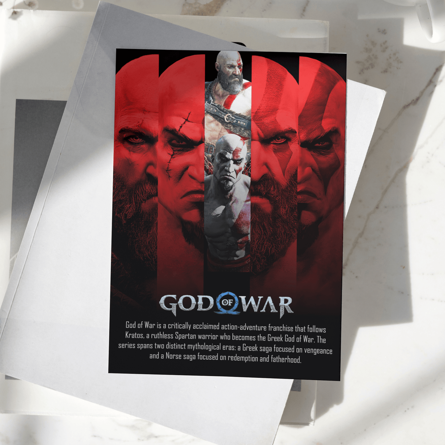 God of War | Game Poster | A4