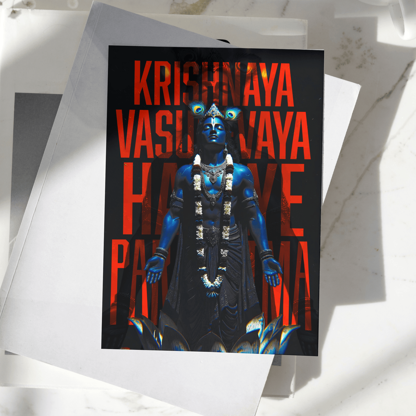 Lord Krishna | Spritual Poster | A4