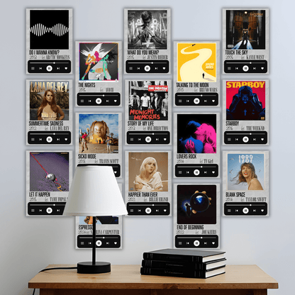Mini Album Poster Collection | Set of 15 | A6