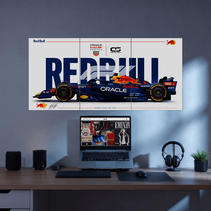Red Bull F1 Split Poster | 3 Piece Set | A4