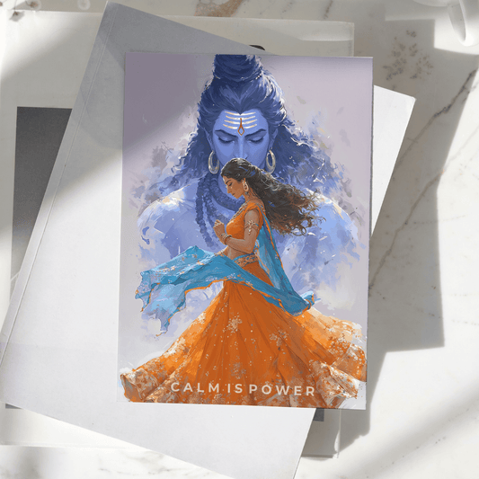 Shiva Shakti | Spritual Poster | A4